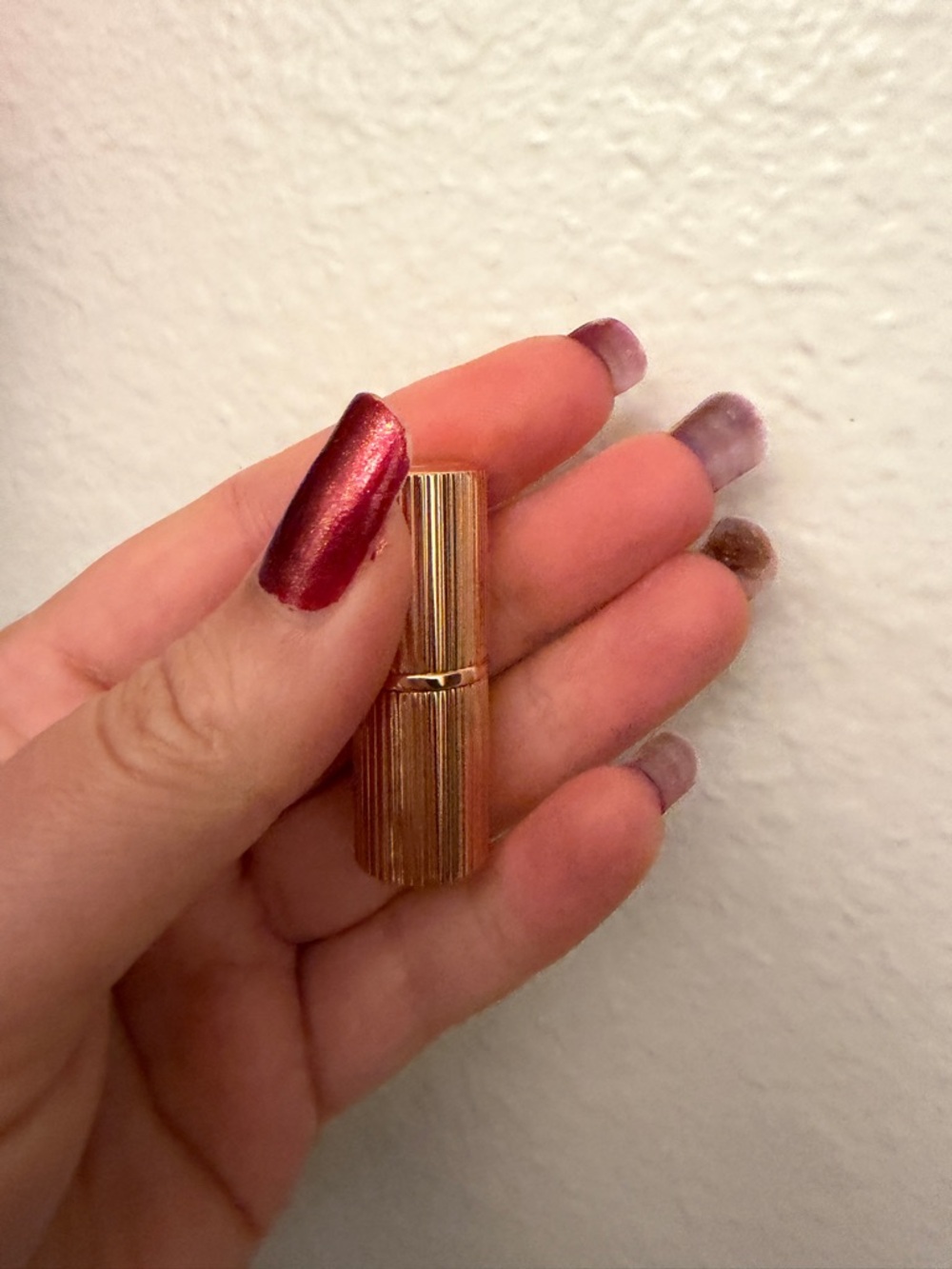 Charlotte Tilbury mini pillow talk medium lipstick